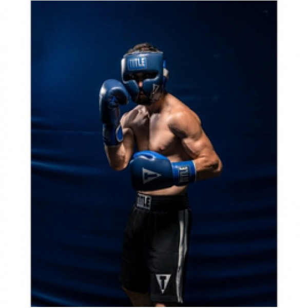 Шлем Title Boxing Royalty Leather Training Headgear