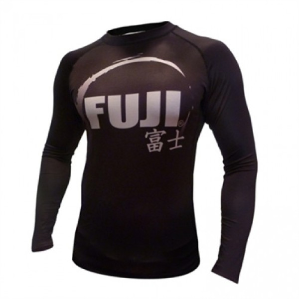 Рашгард Fuji Sports IBJJF Ranked Rash Guard Black Long Sleeve