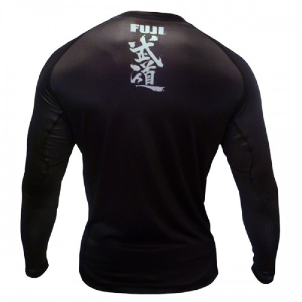 Рашгард Fuji Sports IBJJF Ranked Rash Guard Black Long Sleeve