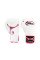 Twins Боксерские перчатки Twins Velcro Mesh Edition BGVLA1 White Pink