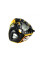 Боксерский шлем Twins Fancy FHGL3-TW4 Black Gold