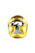 Боксерский шлем Twins Fancy FHGL3-TW4 Black Gold