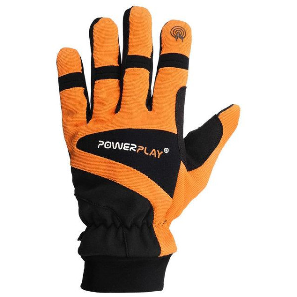 Рукавиці лижні PowerPlay 6906 Оранжеві S (Універсальні зимові). Дефект