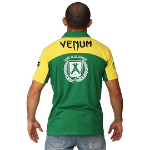 Футболка Venum Jose Aldo UFC 156 Polo - Brazil