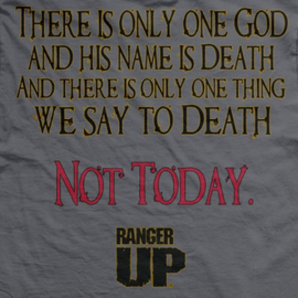 Футболка Ranger Up Spartan Not Today Athletic-Fit T-Shirt