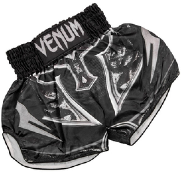 Шорты для тайского бокса Venum Gladiator 3.0 Muay Thai Shorts Black Black