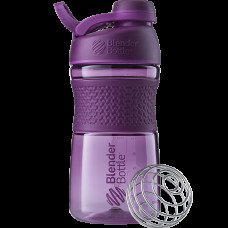 Шейкер спортивний (пляшка) BlenderBottle SportMixer Twist 20oz/590ml Plum (Original)