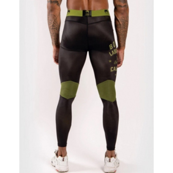 Компрессионные штаны Venum Boxing Lab Black Green
