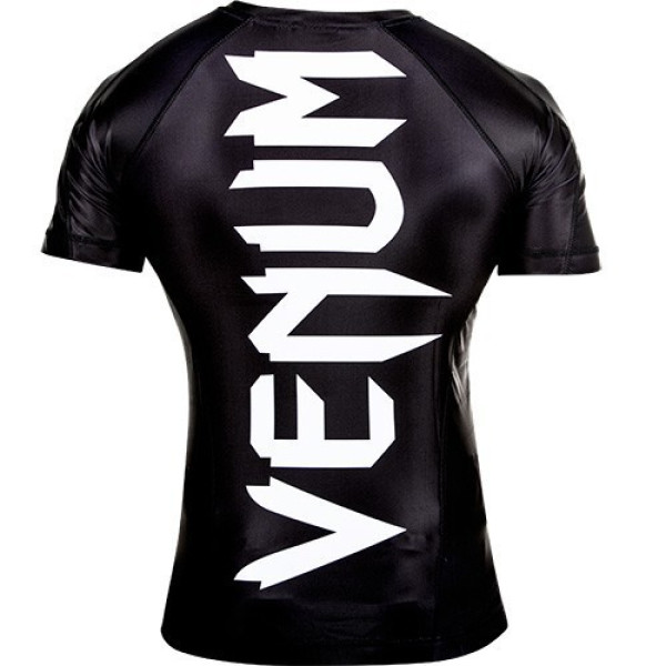 Рашгард Venum Giant rashguard - Black короткий рукав