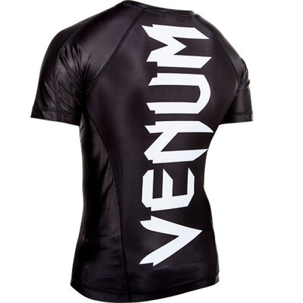 Рашгард Venum Giant rashguard - Black короткий рукав