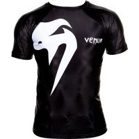 Рашгард Venum Giant rashguard - Black короткий рукав