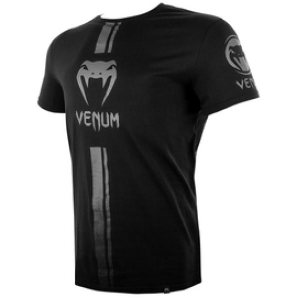 Футболка Venum Logos T shirt Black Black