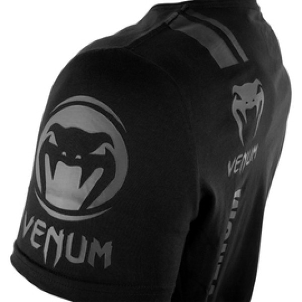 Футболка Venum Logos T shirt Black Black