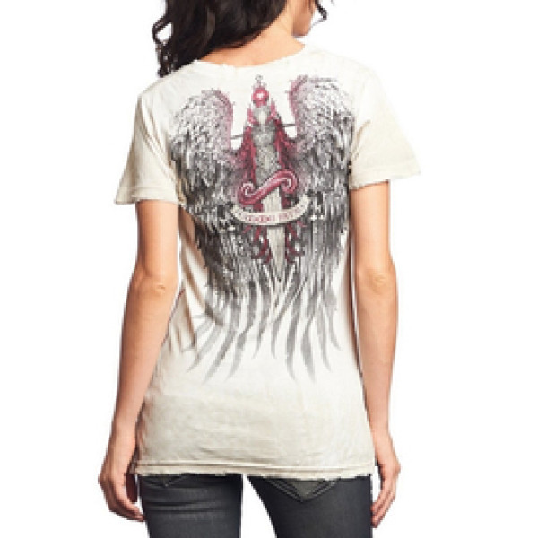 Женская футболка Sinful By Affliction Keepsake Baby Tee