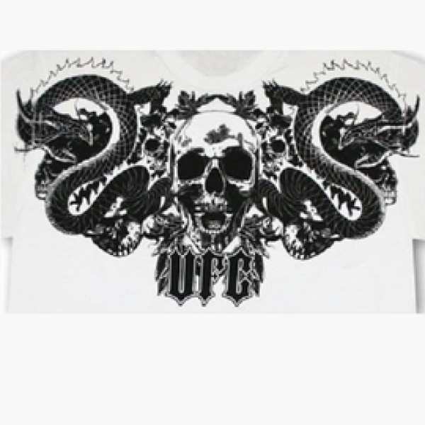 Футболка UFC Skull Dragon T-Shirt White