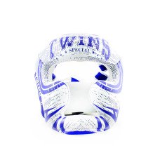 Боксерский шлем Twins Fancy FHGL3-TW5 White-Blue