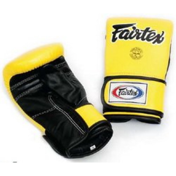 Cнарядные перчатки Fairtex TGT7 Cross Trainer Yellow