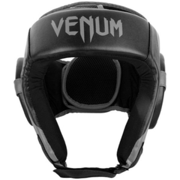 Шлем Venum Challenger Open Face Headgear Black/Grey
