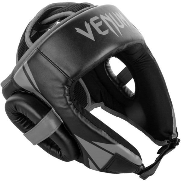 Шлем Venum Challenger Open Face Headgear Black/Grey