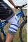 Наколінник Power System PS-6008 Knee Support Pro Blue/White (1шт.) L/XL