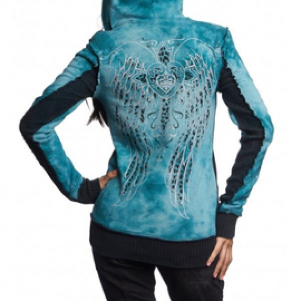 Женская толстовка Sinful Blitzkrieg Panel Zip Hood