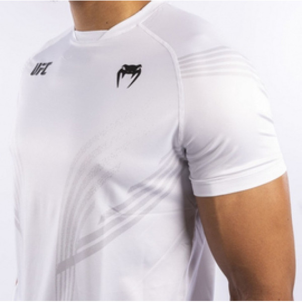 Футболка Venum UFC FightNight Pro Linе Dry Tech White