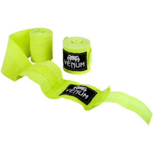 Боксерские бинты Venum Boxing Handwraps - 2.5m Neo Yellow
