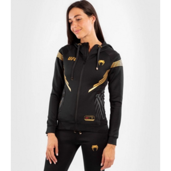 Женская толстовка Venum Authentic UFC FightNight Black Gold