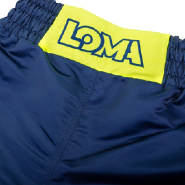 Шорты для бокса Venum Origins Boxing Short Loma Edition Blue Yellow