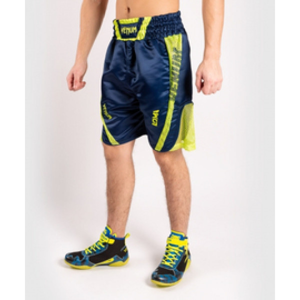 Шорты для бокса Venum Origins Boxing Short Loma Edition Blue Yellow