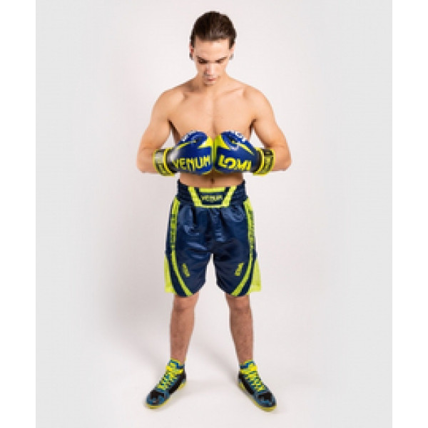 Шорты для бокса Venum Origins Boxing Short Loma Edition Blue Yellow