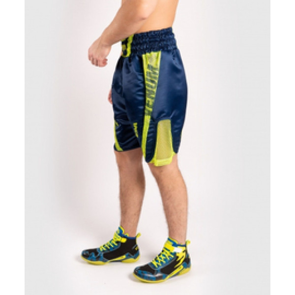 Шорты для бокса Venum Origins Boxing Short Loma Edition Blue Yellow
