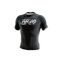Рашгард MANTO Torn Shortsleeve Black