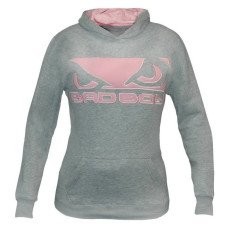 Женская толстовка Bad Boy Womans Fleece Hoodie Grey