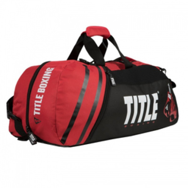 Cумка-рюкзак TITLE World Champion Sport Bag/Back Pack 2.0 Black Red