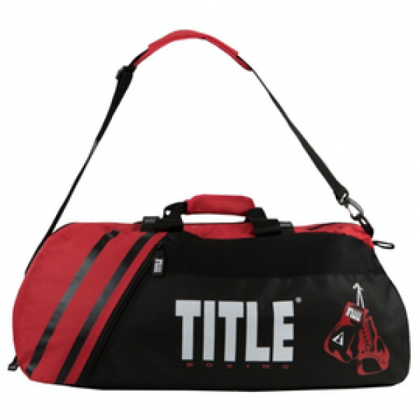 Cумка-рюкзак TITLE World Champion Sport Bag/Back Pack 2.0 Black Red