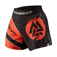 Шорты Peresvit Valknut Fightshorts Black Red