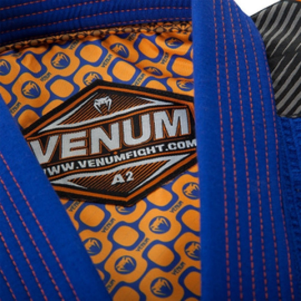 Кимоно для джиу-джитсу Venum Elite BJJ GI Royal Orange