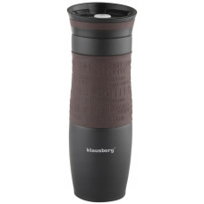 Термокружка Klausberg KB-7102 500мл. Чорно-Коричнева