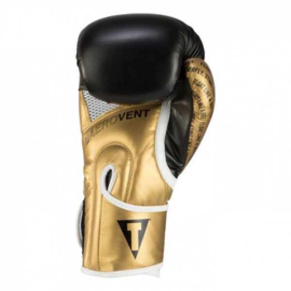 Боксерские перчатки Title Ali Infused Foam Training Gloves Black Gold