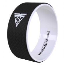 Йога колесо для фитнеса и аэробики Power System Yoga Wheel Pro PS-4085 Black/White