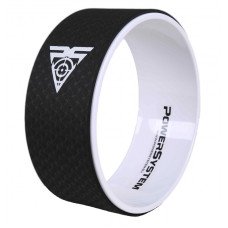 Йога колесо для фитнеса и аэробики Power System Yoga Wheel Pro PS-4085 Black/White