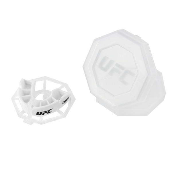 Капа боксерська OPRO Bronze UFC Hologram White (art.002258002)