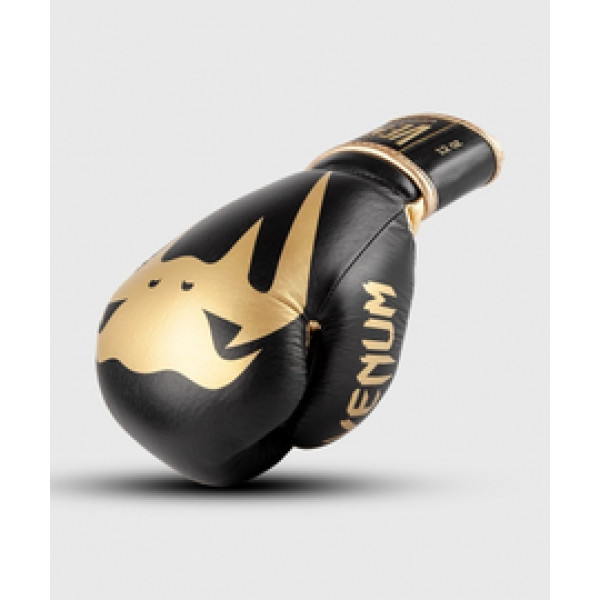 Боксерские перчатки Venum Giant 2.0 Pro Velcro Nappa Leather Black Gold