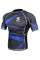 Рашгард Hayabusa Metaru Black-Blue с кор. рукавом