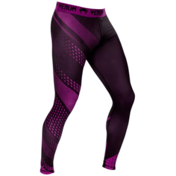Компрессионные штаны Venum Rapid Spats Black-Purple