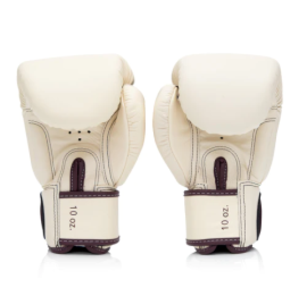 Боксерские перчатки Fairtex BGV16 Leather Muay Thai Boxing Gloves Khaki
