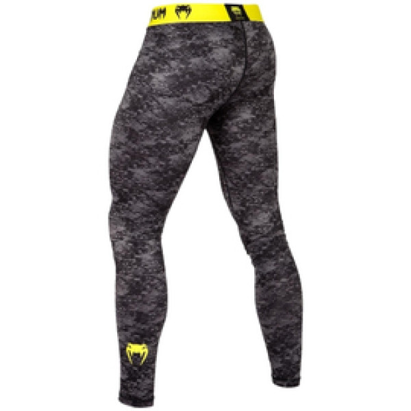 Компрессионные штаны Venum Tramo Spats Black Yellow