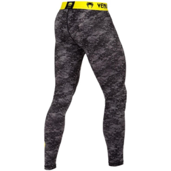 Компрессионные штаны Venum Tramo Spats Black Yellow