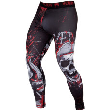 Компрессионные штаны Venum Pirate 3.0 Spats Black Red